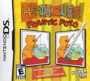 Heathcliff! - Frantic Foto (USA) (En,Fr,Es) (Rev 1) box cover front